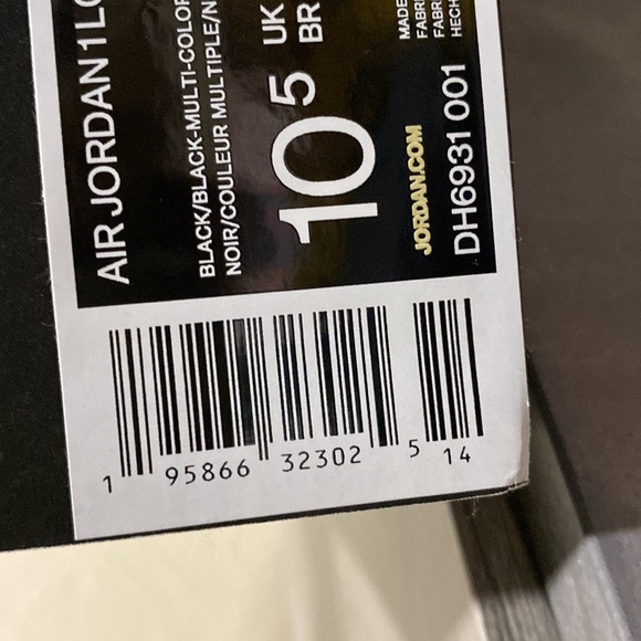 Size 10.5 Jordan 1 SE Diamond Low. BRAND NEW!!!! - Picture 7 of 7